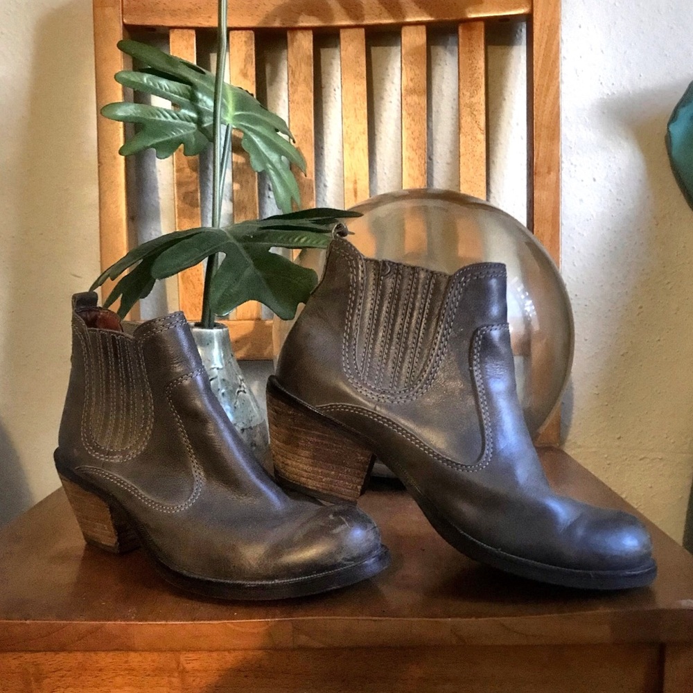 Luxury Rebel Slate Grey Booties